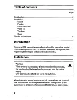 Preview for 6 page of Philips VCM8935/00T User Manual