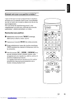 Preview for 21 page of Philips Vidbo VR637/16 (French) Mode D'Emploi