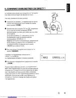 Preview for 35 page of Philips Vidbo VR637/16 (French) Mode D'Emploi