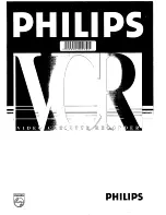 Предварительный просмотр 1 страницы Philips Vidbo VR637/16 Operating Manual