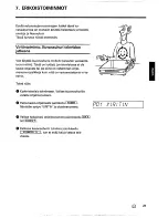 Preview for 29 page of Philips Video Cassette Recorder (Finnish) Owner'S Manual