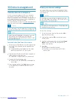 Предварительный просмотр 21 страницы Philips VideoTracer DVT3120 User Manual