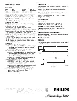 Preview for 2 page of Philips VidQuad TC8277 Specification Sheet