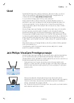 Предварительный просмотр 19 страницы Philips VisaCare Prestige SC6250 Manual