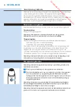 Preview for 48 page of Philips VisaCare SC6240/01 Manual
