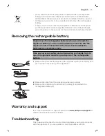 Preview for 15 page of Philips VisaCare User Manual