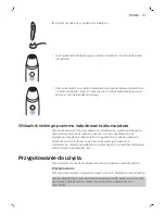 Preview for 35 page of Philips VisaCare User Manual