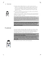 Preview for 62 page of Philips VisaCare User Manual