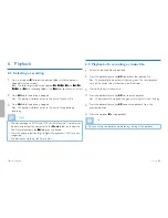 Preview for 23 page of Philips VOICE TRACER DVT1300 User Manual