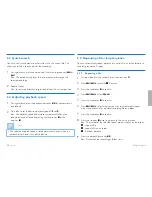 Preview for 24 page of Philips VOICE TRACER DVT1300 User Manual