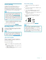 Preview for 11 page of Philips VOICE TRACER DVT7500 User Manual