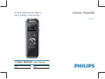 Philips VOICE TRACER VTR5810 User Manual preview