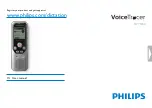 Philips VoiceTracer DVT1250 User Manual preview