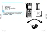 Предварительный просмотр 9 страницы Philips VoiceTracer DVT2010 User Manual