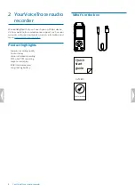 Preview for 6 page of Philips VoiceTracer DVT2110 User Manual