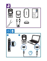 Preview for 2 page of Philips VoiceTracer DVT7500 Quick Start Manual