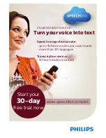 Preview for 6 page of Philips VoiceTracer DVT7500 Quick Start Manual