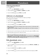 Preview for 22 page of Philips VOIP 321 User Manual