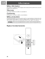 Предварительный просмотр 40 страницы Philips VOIP 433 User Manual