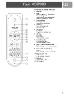 Предварительный просмотр 7 страницы Philips VOIP080 User Manual