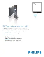 Philips VOIP433 Specifications предпросмотр