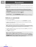 Предварительный просмотр 18 страницы Philips VOIP433 User Manual