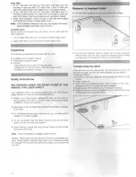 Preview for 6 page of Philips VP 312 Installation And Operation Manual