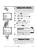 Preview for 40 page of Philips VR 210/07 Operating Instructions Manual