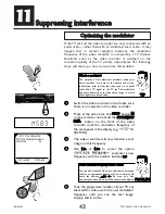 Preview for 43 page of Philips VR 210/07 Operating Instructions Manual