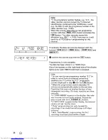 Preview for 28 page of Philips VR 247 Operating Instructions Manual