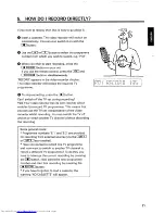 Preview for 23 page of Philips VR 256 Operating Instructions Manual