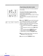 Preview for 30 page of Philips VR 256 Operating Instructions Manual