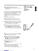 Preview for 39 page of Philips VR 256 Operating Instructions Manual