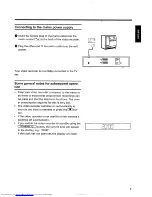 Preview for 9 page of Philips VR 258 Operating Instructions Manual