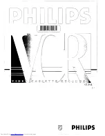 Preview for 1 page of Philips VR 343 (Dutch) Gebruiksaanwijzing