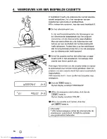 Preview for 18 page of Philips VR 343 (Dutch) Gebruiksaanwijzing