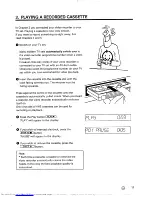 Preview for 13 page of Philips VR 437 Operating Instructions Manual