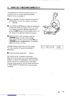 Preview for 25 page of Philips VR 447 Operating Instructions Manual