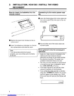 Preview for 6 page of Philips VR 451 Operating Instructions Manual