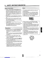 Preview for 25 page of Philips VR 451 Operating Instructions Manual