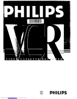 Philips VR 456 Operating Instructions Manual preview