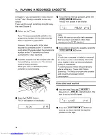 Preview for 12 page of Philips VR 456 Operating Instructions Manual