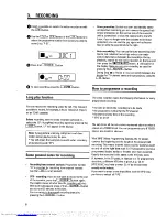 Preview for 10 page of Philips VR 475 Operating Instructions Manual