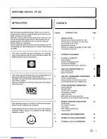 Предварительный просмотр 3 страницы Philips VR 522 Operating Manual