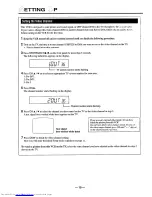 Preview for 10 page of Philips VR 588 Instructions For Use Manual