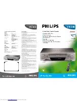 Philips VR 588 Technical Specifications preview