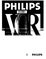 Philips VR 657 Operating Manual preview