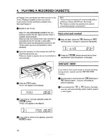 Preview for 14 page of Philips VR 665 User Manual