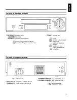 Preview for 5 page of Philips VR 666/16 Operating Manual