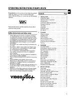 Preview for 5 page of Philips VR 676 Operating Instructions Manual